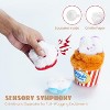 Nocciola 4-in-1 Popcorn Bucket Plush Dog Toy Set,Christmas gift,Interactive Squeaky Stuffed Dog Toys,Hide and Seek Dog Toys for Small & Medium Dogs - 3 of 4