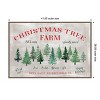 Amanti Art Christmas Tree Farm Sign by Rosana Laiz Blursbyai Canvas Wall Art Print Framed - 3 of 4