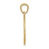 Black Bow Jewelry 14k Yellow Gold Round Tree of Life Pendant, 16mm (5/8 inch) - 2 of 4