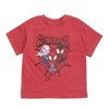 Marvel Spider-Man T-Shirt and French Terry Shorts Outfit Set Toddler - 4 of 4