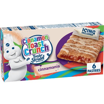 Pillsbury Cinnamon Toast Crunch Frozen Toaster Strudel - 11.7oz/6ct