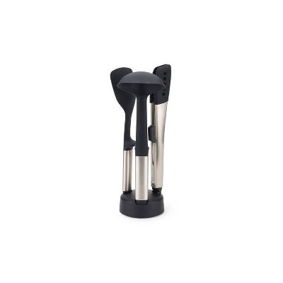  OXO Good Grips Stainless Steel Rotating Utensil Holder : Home &  Kitchen