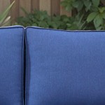 blue cushion/gray wicker