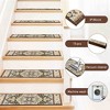 BAGOKIE 15 Pack 8"x30" Washable Non-Slip Stair Treads - 4 of 4
