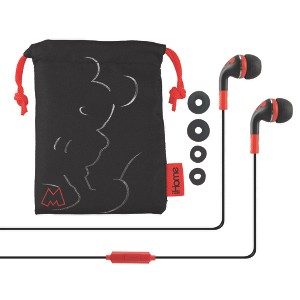 eKids Mickey Mouse Wired Earbuds for Kids – Black (DI-M15MY.FXV2) - 1 of 4