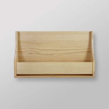 Wood Book Kids' Shelf Natural - Pillowfort™