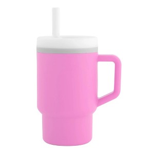 LunaLulinlk Tumbler – Adorable 9 oz. Training Cup with Toddler-Friendly Straw and Handle, Cotton Candy - 1 of 4