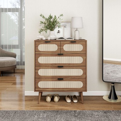 ORRD 5-Drawer Storage Cabinet - Accent Cabinet for Living Room, Bedroom, Dining Room & Study