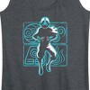 Women's - Avatar: The Last Airbender - Aang Airbending Graphic Racerback Tank - image 2 of 4