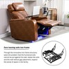 Power Motion Recliner with Bluetooth Speaker, USB Ports & LED Lights - Electric Reclining Chair with Cup Holder & Storage - 3 of 4