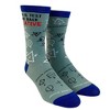 Crazy Dog T-Shirts Women's Your IQ Test Came Back Negative Socks Funny Dumb Insult Sarcastic Footwear - 2 of 4