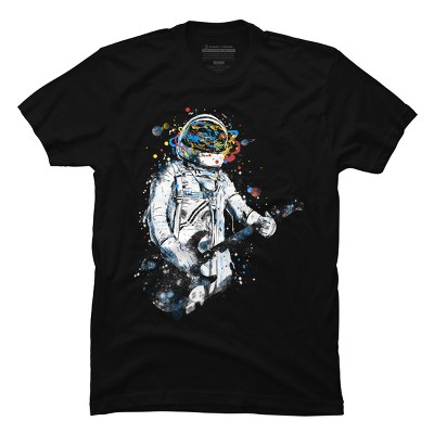 Men's Design By Humans space guitar By kharmazero T-Shirt