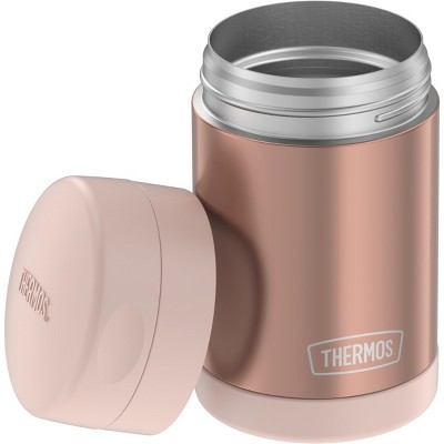 thermocafe food flask rose gold