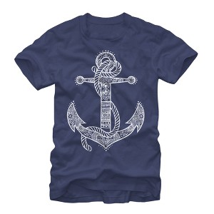Men's Lost Gods Henna Anchor T-Shirt - 1 of 4