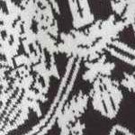 black white damask