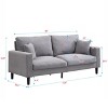 Resilience Sofa, Comfy , Modern Upholstered Sofa - 3 of 4
