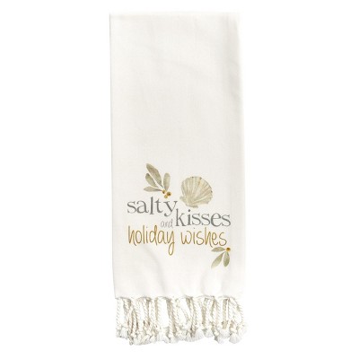 Split P Salty Kisses Decorative Dishtowel Set of 2