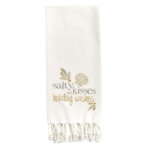 Split P Salty Kisses Decorative Dishtowel Set of 2 - 1 of 3