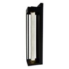 CWI Lighting Rochester LED Integrated Black Outdoor Wall Light - 4 of 4