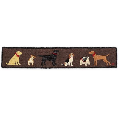 1'x6' Rectangle Wool Runner Multicolored - Plow & Hearth