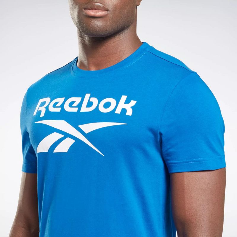 Reebok Identity Big Logo T-Shirt Mens Athletic T-Shirts, 4 of 8