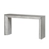 PAGED Fireplace-Inspired Console Table with Wood Veneer Top, Rustic Entryway Table, Entryway Sofa Side Table for Hallway, Living Room - 2 of 4
