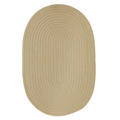 Colonial Mills Boca Raton - Linen 4 Ft x6 Ft Oval Rug Indoor/Outdoor 100% Polypropylene