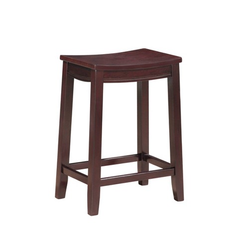 aubree wooden counter saddle stool counter height barstool espresso linon target aubree wooden counter saddle stool counter height barstool espresso linon