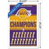 Trends International NBA Los Angeles Lakers - Champions 23 Framed Wall Poster Prints - 3 of 4