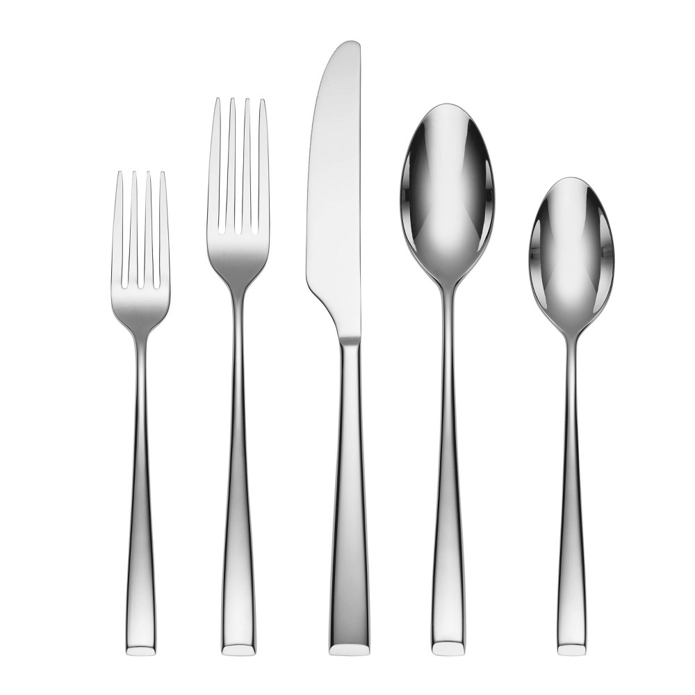 Photos - Cutlery Set 20pc Marlise Mirror Flatware Set - Cambridge Silversmiths: Silverware Set, Service for 4, Dishwasher-Safe, 18/0 Stainless St