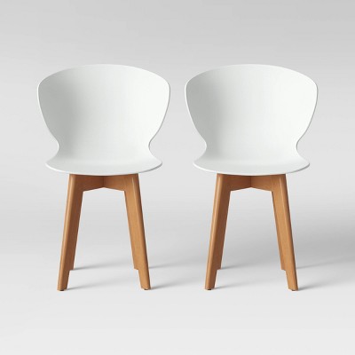 target white dining chairs
