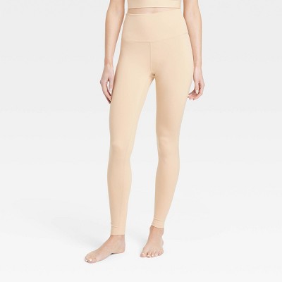 Women's Brushed Sculpt High-Rise Pocketed Leggings - All In Motion™ Taupe  XXL