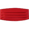 Gioberti Men's Adjustable Satin and Paisley Cummerbund Set - 2 of 2