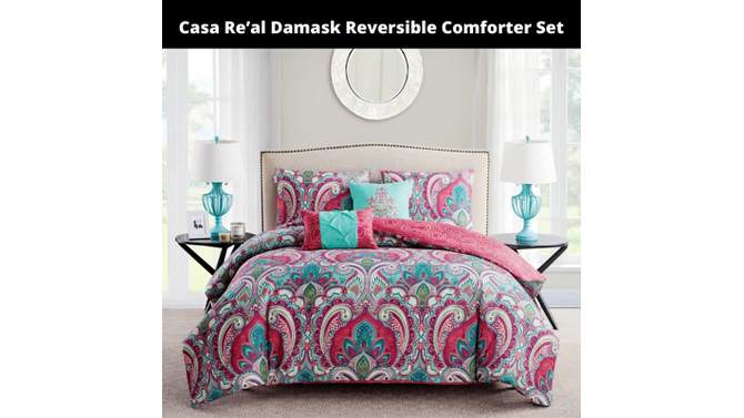 Casa Real Reversible Comforter Set - VCNY, 2 of 6, play video