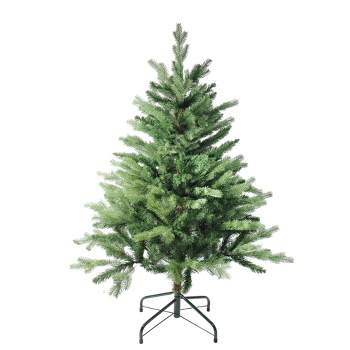 Northlight Real Touch™️ Mixed Eden Pine Artificial Christmas Tree - Unlit - 4'