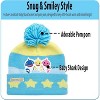 Nicklelodeon Boy's Baby Shark Winter Hat and 2 Pairs of Mittens Set (Toddler/Little Boys), Size Age 2-7, Blue/Yellow Glove with Handwarmers - 3 of 4