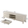 Grungis 4 Drawers TV Stand for TVs Up to 75 Inch,Console Table with Cable Management for Living Room - 3 of 4