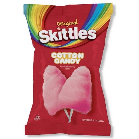 Skittles Cotton Candy - 3.1oz