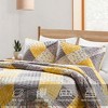 Peace Nest Premium Microfiber Ultra Soft Reversible Quilted Coverlet Set - 2 of 4
