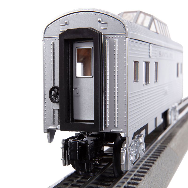Lionel 684725 Santa Fe Add-On Vista Dome Train for Ready-to-Run Super Chief Model Train Set, 5 of 8