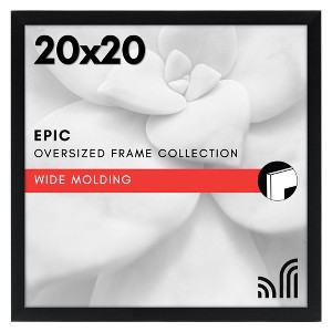 Americanflat Poster Frame with Polished Plexiglass - Hanging Hardware Included - 1 of 4