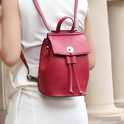 MKF Collection Serafina Vegan Leather Women’s Backpack Bag by Mia K- Brown — фото 2