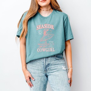 Simply Sage Market Seaside Cowgirl  Short Sleeve Tee - 1 of 4