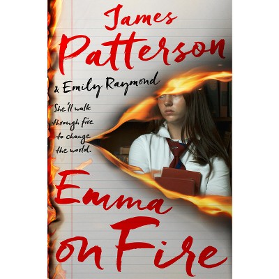 Emma on Fire - Large Print by  James Patterson & Emily Raymond (Paperback)