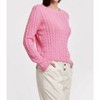 Women's Lupe Cable Knit Sweater - Another Love - 2 of 4