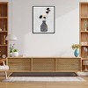 23" x 28" Decorated Vase with Plant II by Melissa Wang Framed Canvas Wall Art Print - Amanti Art: Modern Lithograph, Polystyrene Frame - 4 of 4
