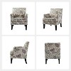 Sara Upholstered Accent Chair with Nail Head Trim and High resilience cushion | Karat Home - 4 of 4