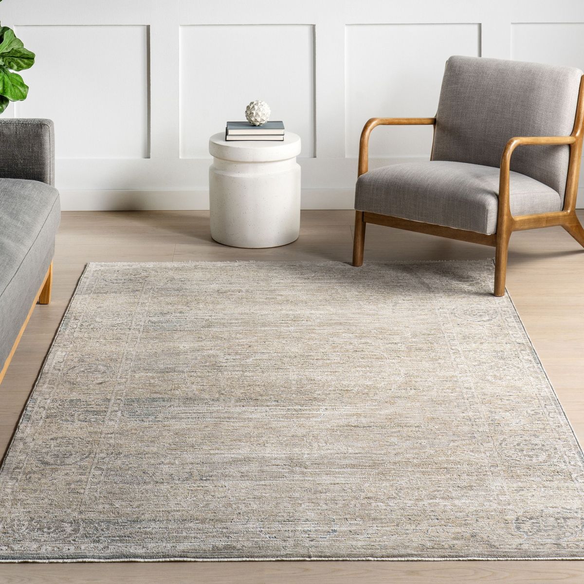 Nuloom Griselda Medallion Fringe Indoor Area Rug - thumbnail 8