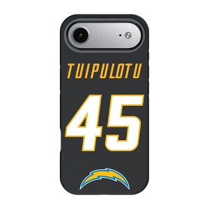 NFL Los Angeles Chargers Players Game Tactic Bump Cell Phone Case for Apple iPhone 17 Series - 1 of 4