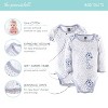The Peanutshell Baby Girl or Boy Cotton  Layette Set or Gift Set, To The Moon, 23-Pieces, Blue/Gray, 0-3 Months - 3 of 4